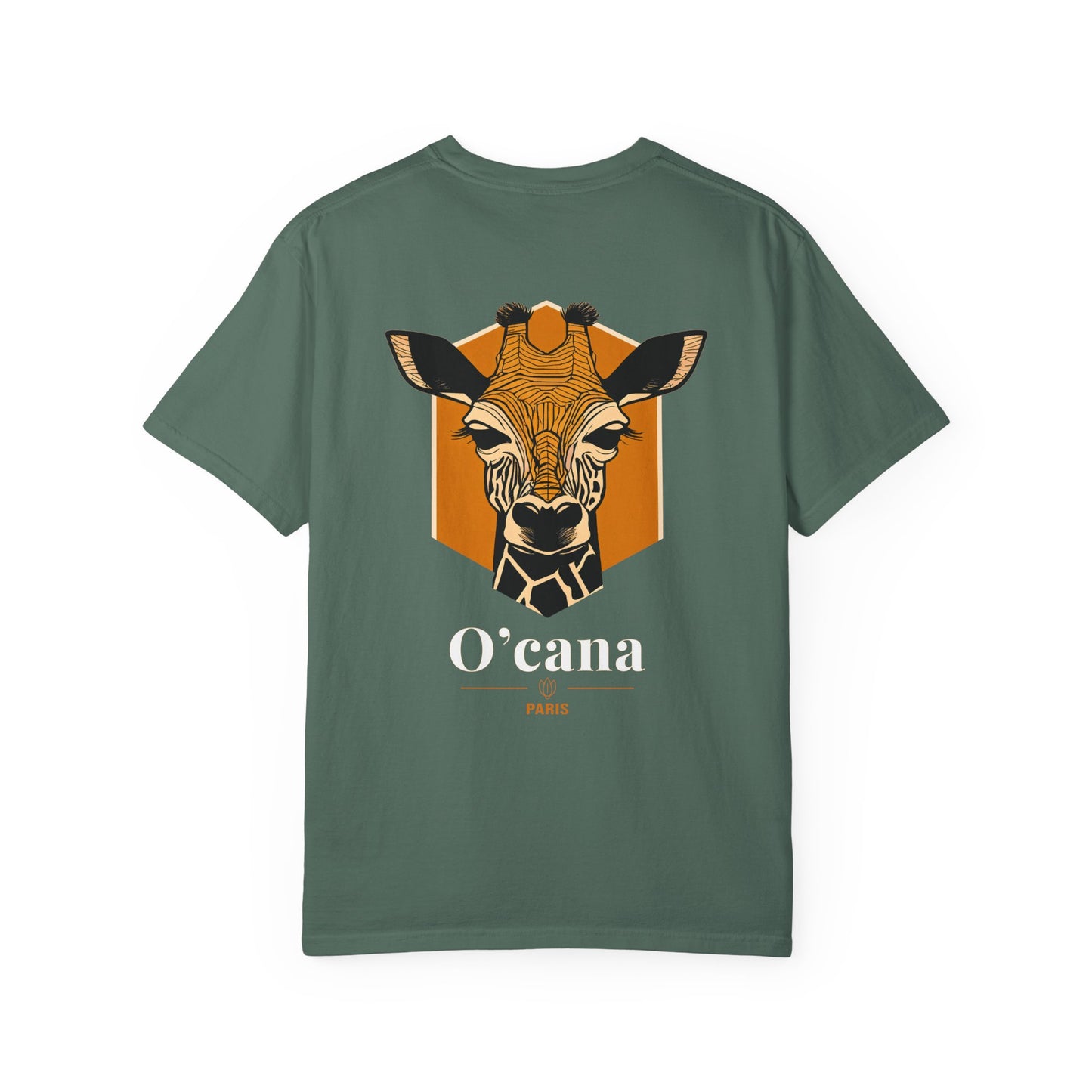 Giraffe Graphic T-Shirt — O'cana Paris Vintage Animal Tee