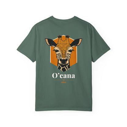 Giraffe Graphic T-Shirt — O'cana Paris Vintage Animal Tee