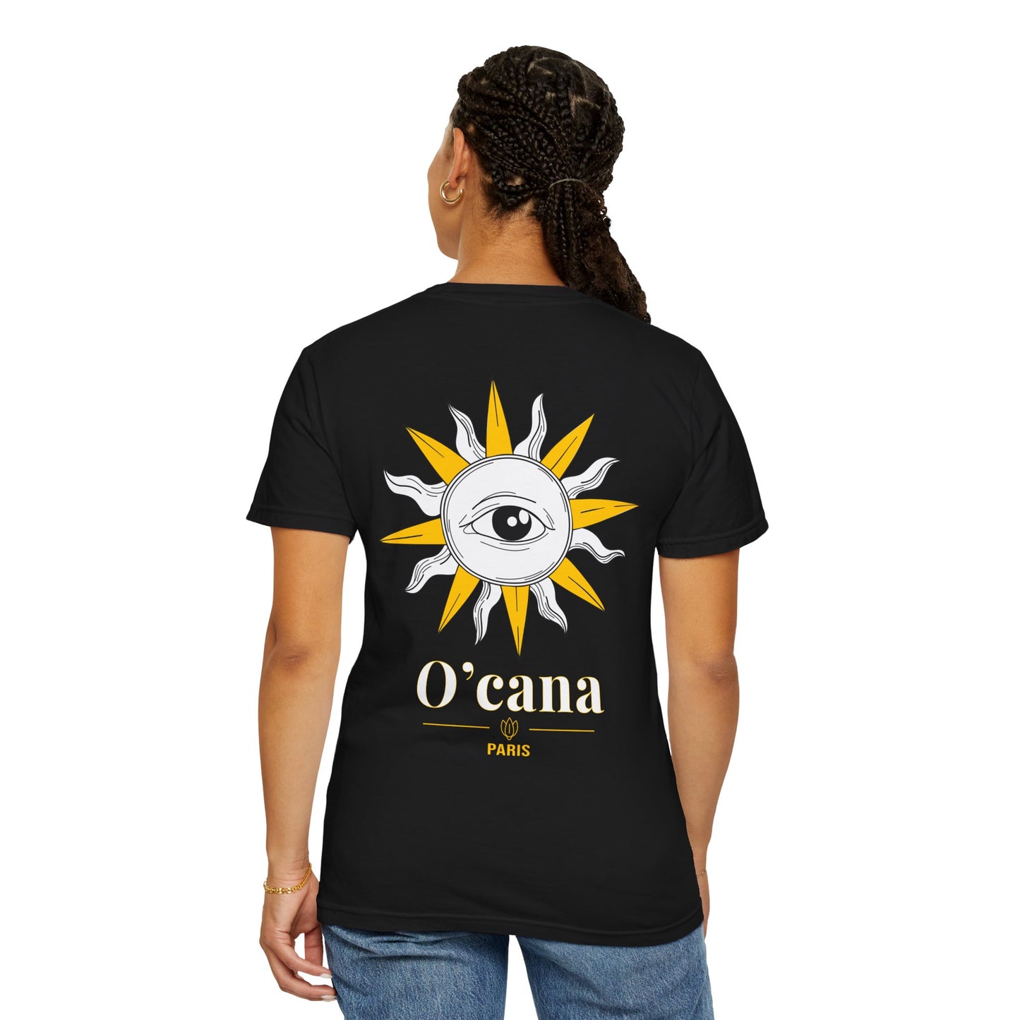 O'cana Sun Eye T-Shirt — Graphic Garment-Dyed Tee