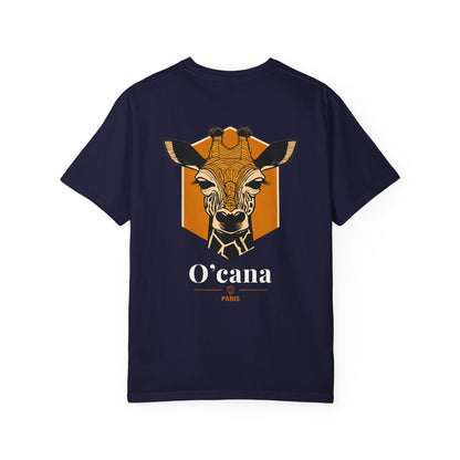 Giraffe Graphic T-Shirt — O'cana Paris Vintage Animal Tee