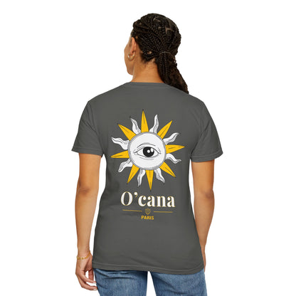 O'cana Sun Eye T-Shirt — Graphic Garment-Dyed Tee