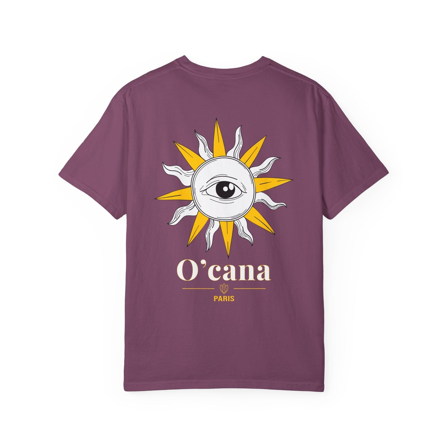 O'cana Sun Eye T-Shirt — Graphic Garment-Dyed Tee