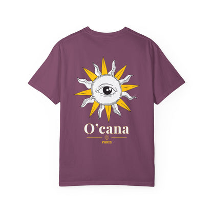 O'cana Sun Eye T-Shirt — Graphic Garment-Dyed Tee
