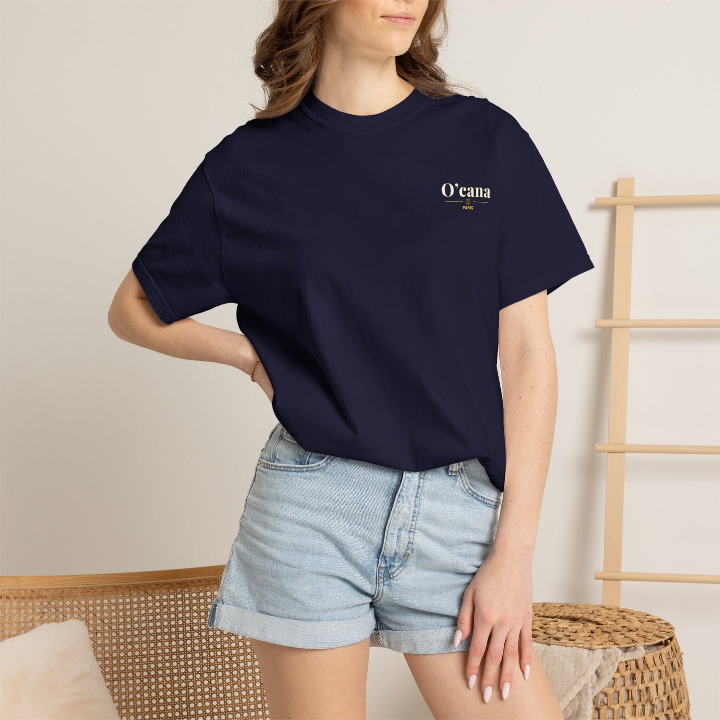 O'cana Sun Eye T-Shirt — Graphic Garment-Dyed Tee