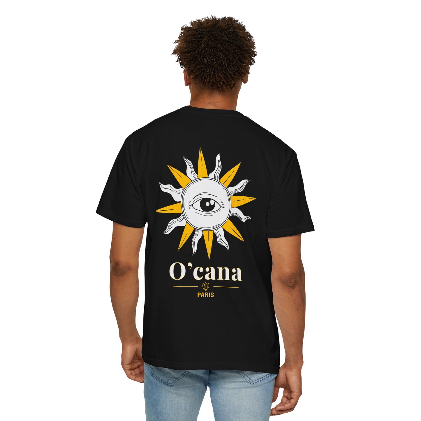 O'cana Sun Eye T-Shirt — Graphic Garment-Dyed Tee