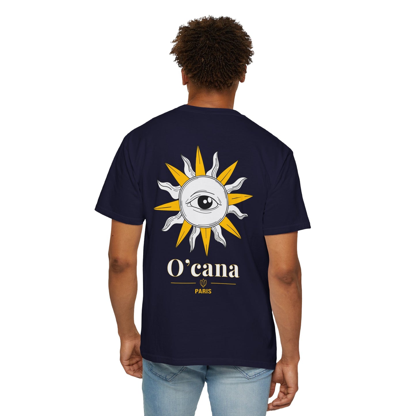 O'cana Sun Eye T-Shirt — Graphic Garment-Dyed Tee
