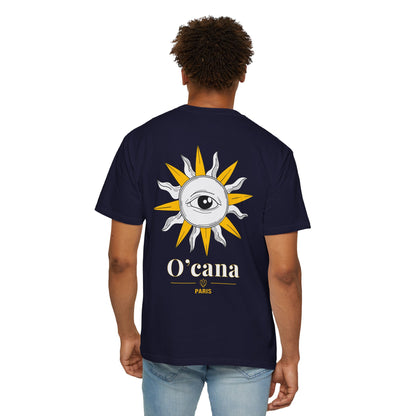 O'cana Sun Eye T-Shirt — Graphic Garment-Dyed Tee
