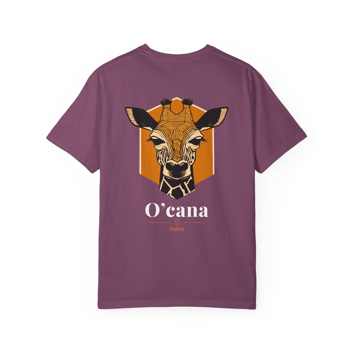 Giraffe Graphic T-Shirt — O'cana Paris Vintage Animal Tee