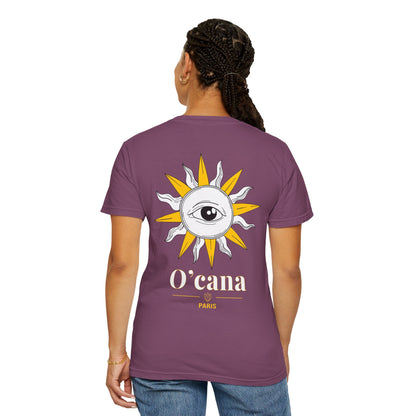 O'cana Sun Eye T-Shirt — Graphic Garment-Dyed Tee
