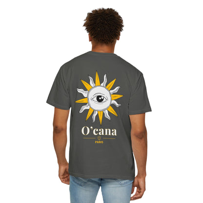 O'cana Sun Eye T-Shirt — Graphic Garment-Dyed Tee