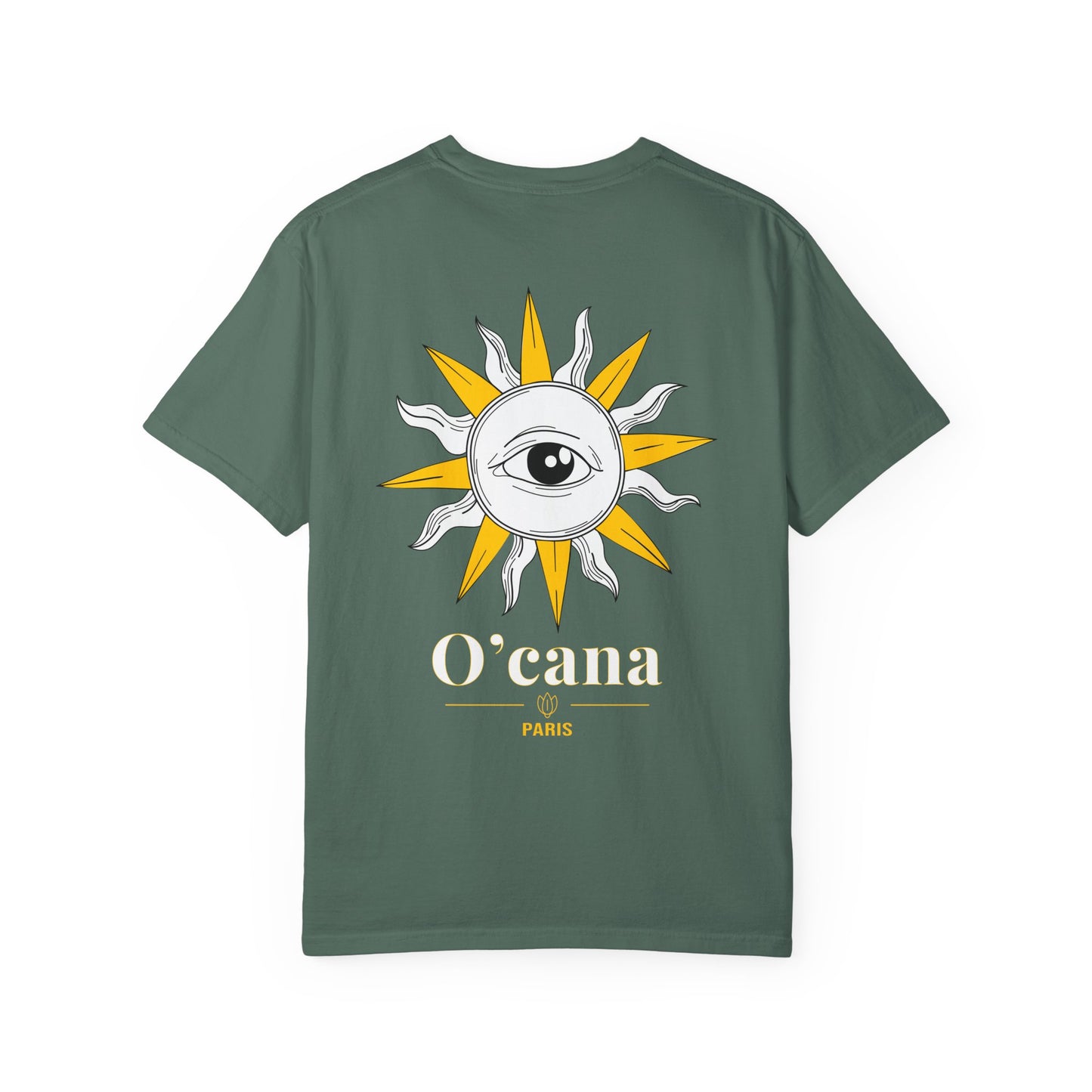 O'cana Sun Eye T-Shirt — Graphic Garment-Dyed Tee