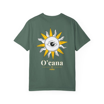 O'cana Sun Eye T-Shirt — Graphic Garment-Dyed Tee