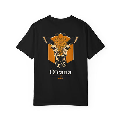Giraffe Graphic T-Shirt — O'cana Paris Vintage Animal Tee