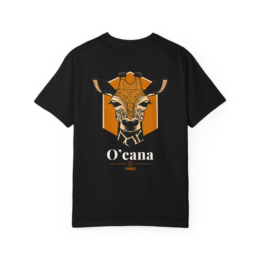 Giraffe Graphic T-Shirt — O'cana Paris Vintage Animal Tee